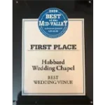 Hubbard Chapel voted Best Wedding Chapel in 2020